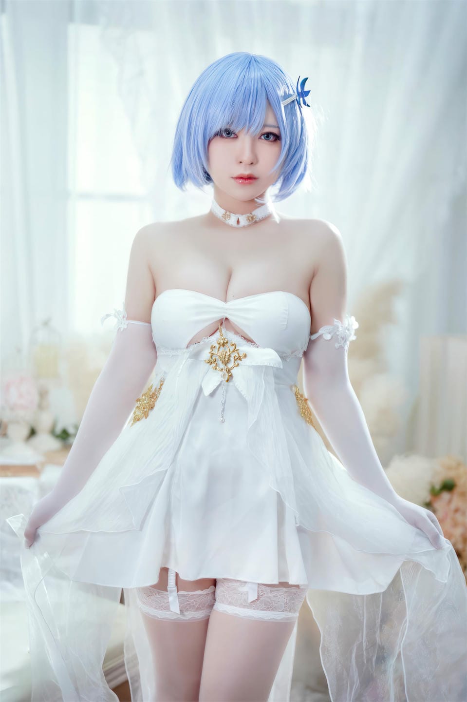 半半子 - 碧蓝航线 恰巴耶夫 白骑兵的旋律 礼服 [64P2V-306M] 1 (38).jpg